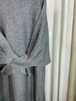 ensemble maille gris femme hijabi oversize fluide